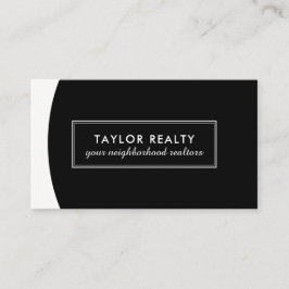 専門の不動産仲介業者の名刺のテンプレート 名刺