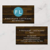 専門の不動産業者の名刺 名刺 (正面/裏面)