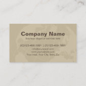 専門の全体的な用具の建築の大工仕事 名刺 (裏面)