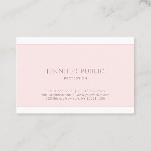 専門の創造的なモダンなデザインのシンプルの平野 名刺 (裏面)