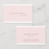 専門の創造的なモダンなデザインのシンプルの平野 名刺 (正面/裏面)