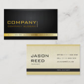 専門の名刺のデザイン 名刺 (正面/裏面)