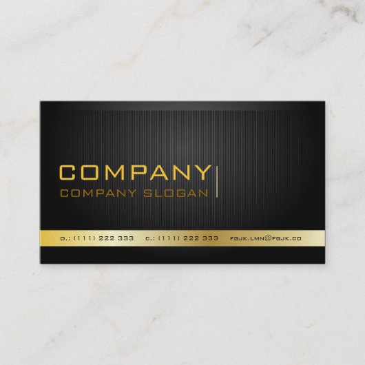 専門の名刺のデザイン 名刺 (正面)