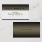 専門の名刺のファイナンシャルプランナー 名刺 (正面/裏面)