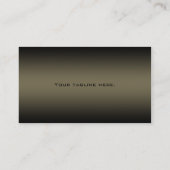 専門の名刺のファイナンシャルプランナー 名刺 (裏面)