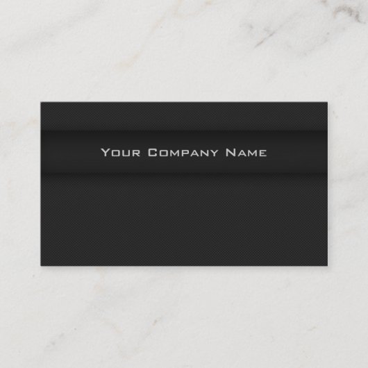 専門の名刺の黒の灰色 名刺 (正面)