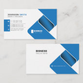 専門の名刺はテンプレートを設計します 名刺 (正面/裏面)