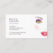 専門の名刺 名刺 (裏面)