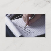 専門の名刺 名刺 (裏面)