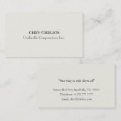 専門の名刺 名刺 (正面/裏面)