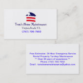 専門の名刺 名刺 (正面/裏面)