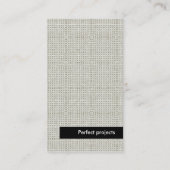 専門の名刺 名刺 (裏面)