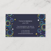 専門の名刺 名刺 (裏面)