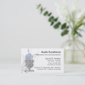 専門の声優の名刺 名刺 (スタンド正面)