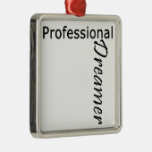 専門の夢みる人 メタルオーナメント (右)