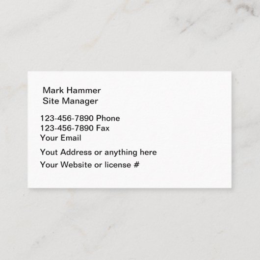 専門の屋根ふきサービス 名刺 (裏面)