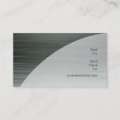 専門の建築家|のモダンのギフト 名刺 (裏面)