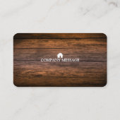 専門の建築者の大工は木工業に用具を使います 名刺 (裏面)