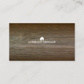 専門の建築者の大工は木工業に用具を使います 名刺 (裏面)