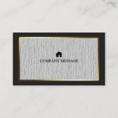 専門の建築者の大工は木工業に用具を使います 名刺 (裏面)