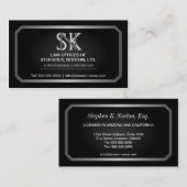 専門の弁護士の名刺 名刺 (正面/裏面)