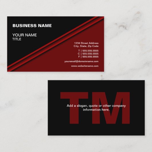 専門の弁護士 名刺 (正面/裏面)