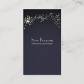 専門の歌手オペラ先生の学校のスタジオ 名刺 (正面)