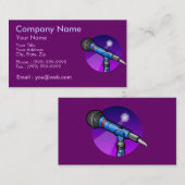 専門の歌手 名刺 (正面/裏面)