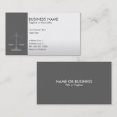 専門の正義 名刺 (正面/裏面)