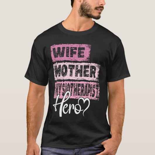 専門の母の主人公の母の理学療法士 Tシャツ (正面)