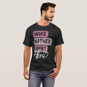 専門の母の英雄の母ナニー Tシャツ (正面フル)
