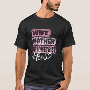 専門の母ヒーローマザー眼科医 Tシャツ