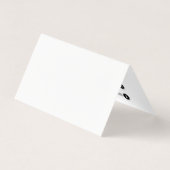 専門の白黒のモダンな社会的な媒体 名刺 (裏面)