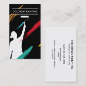 専門の絵画 名刺 (正面/裏面)