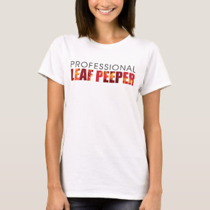 専門の葉のPeeper Tシャツ