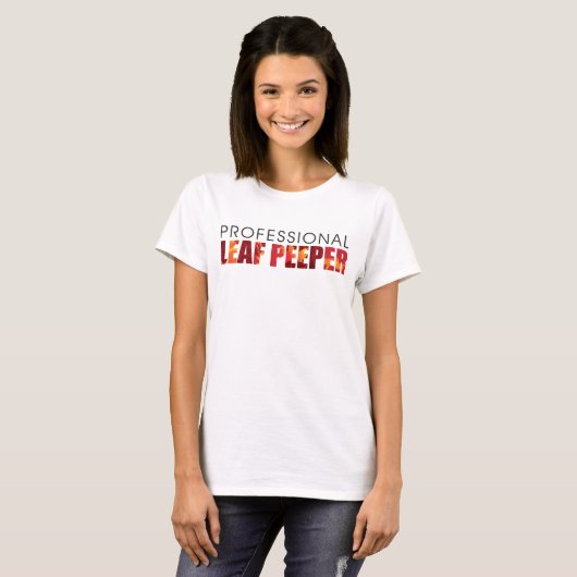 専門の葉のPeeper Tシャツ (正面フル)