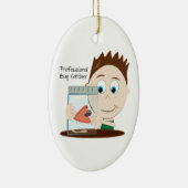 専門の虫のキャッチャー セラミックオーナメント (右)