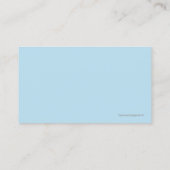 専門の配管サービス 名刺 (裏面)