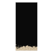 専門の金ゴールドの(ばちゃばちゃ)跳ねるサービスメニュー ラックカード (裏面)