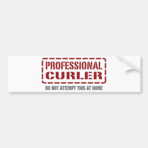 専門のCurler バンパーステッカー