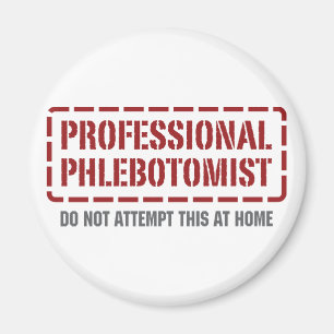 専門のPhlebotomist マグネット