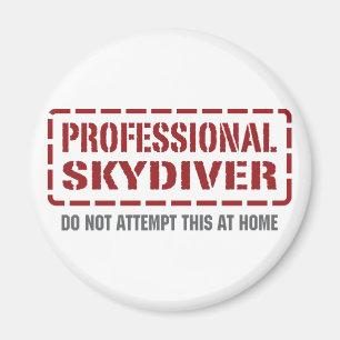 専門のSkydiver マグネット