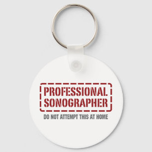専門のSonographer キーホルダー