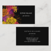 専門はっきりしたな花 名刺 (正面/裏面)