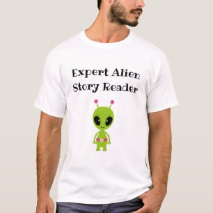 専門エイリアンストーリーリーダー-先生にとってかわいい! Tシャツ