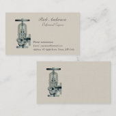 専門エンジニアの名刺 名刺 (正面/裏面)