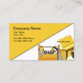 専門ペインターのデザイン 名刺 (正面)