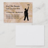 専門ペインターの名刺 名刺 (正面/裏面)