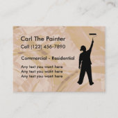 専門ペインターの名刺 名刺 (正面)