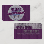 専門ペインターの名刺 名刺 (正面/裏面)